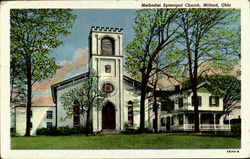 Methodist Episcopal Church Milford, OH Postcard Postcard