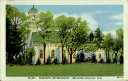 Chapel - Sorrowful Mother Shrine Bellevue, OH Postcard Postcard