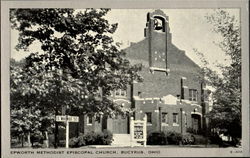 Epworth Methodist Episcopal Church Bucyrus, OH Postcard Postcard