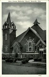 Main Avenue Methodist Church Byesville, OH Postcard Postcard