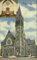 First Methodist Church Canton, OH Postcard Postcard