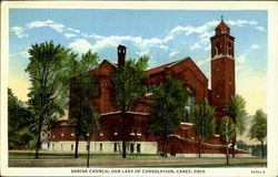 Shrine Church, Ourlady Of Consolation Postcard