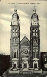 St. Mary Catholic Church Dayton, OH Postcard Postcard