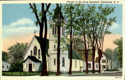 Church Of The Good Shepherd Rhinebeck, NY Postcard Postcard