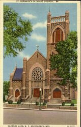 St. Bernard'S Catholic Church Postcard