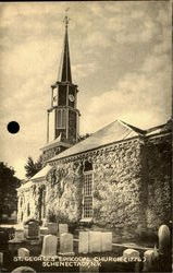 St. Georges Episcopal Church (1776) Schenectady, NY Postcard Postcard