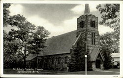 St. John'S Catholic Church Postcard