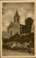 Italian Catholic Church Postcard