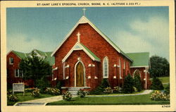 Saint Luke'S Episcopal Church (Altitude 3,333 Ft.) Boone, NC Postcard Postcard