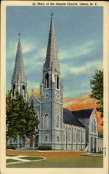 St. Mary of the Angels Church Postcard