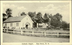 Catholic Chapel East Berne, NY Postcard Postcard