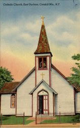 Catholic Church Postcard