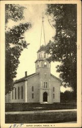 Baptist Church Postcard