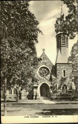 Zion Church Greene, NY Postcard Postcard