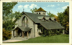 Church Of All Angels Haines Falls, NY Postcard Postcard