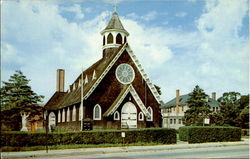 St. Rosalie'S R. C. Church & Rectory Hampton Bays, NY Postcard Postcard