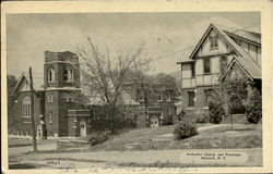 Methdist Church And Personage Postcard