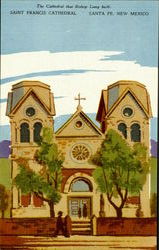 Saint Francis Cathedral Santa Fe, NM Postcard Postcard