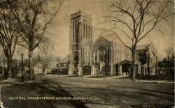 Central Presbyterian Church Postcard