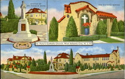 St. Peter'S Catholic Church Postcard