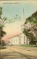 Presbyterian Church Westfield, NJ Postcard Postcard