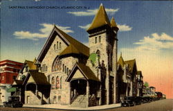 Saint Paul'S Methodist Church Postcard