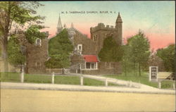 M. E. Tabernacle Church Butler, NJ Postcard Postcard