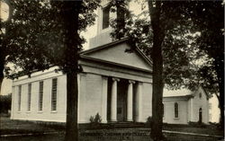 Federated Church And Chapel(1851) Postcard