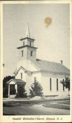 Gaskill Methodist Church Elwood, NJ Postcard Postcard