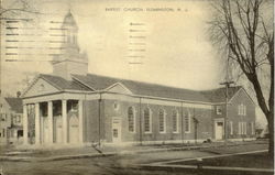 Bapist Church Flemington, NJ Postcard Postcard