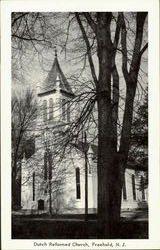 Dutch Reformed Church Freehold, NJ Postcard Postcard