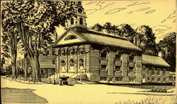 Unitarian Church Peterborough, NH Postcard Postcard