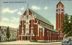 Catholic Church Postcard
