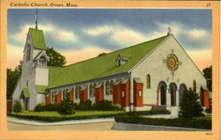 Catholic Church Onset, MA Postcard Postcard