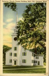Uniterian Church, present building built 1742 Postcard