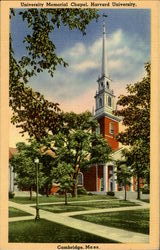University Memorial Chapel Postcard