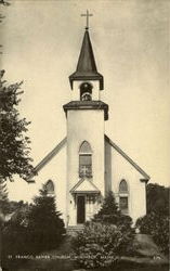 St. Francis Xavier Church Winthrop, ME Postcard Postcard