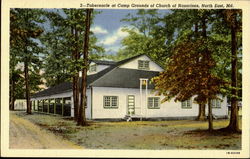 Tabernacle At Camp Grounds Of Church Of Nazarines Postcard