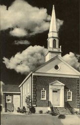 Come Worship Today at the churchhouse Religious Postcard Postcard