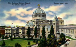 The Christian Sceince Church, The Mother Church Postcard