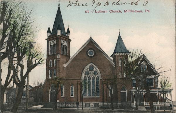 Lutheran Church Mifflintown Pennsylvania