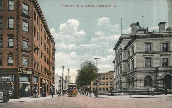Third and Walnut Street Harrisburg Pennsylvania