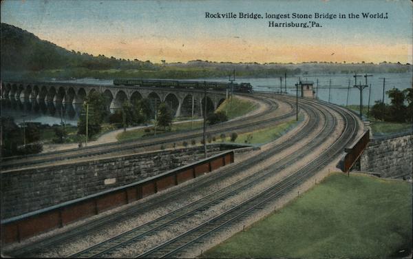 Rockville Bridge Harrisburg Pennsylvania