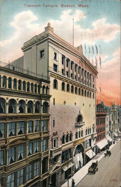 Tremont Temple Boston Massachusetts