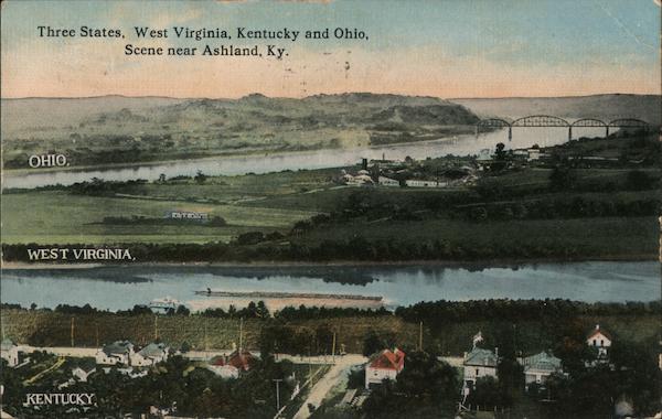 Three States, West Virginia, Kentucky and Ohio Ashland