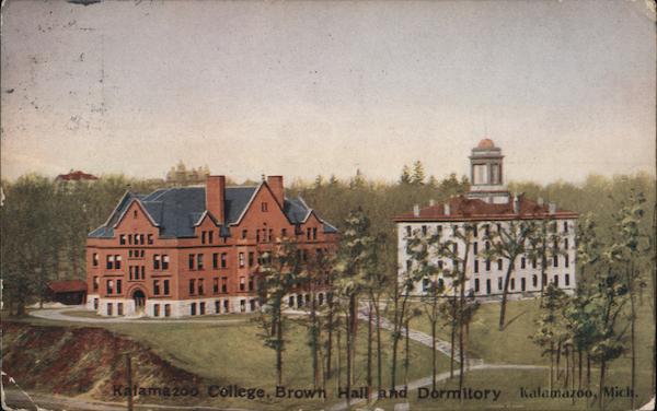 Kalamazoo College, Brown Hall and Dormitory Michigan