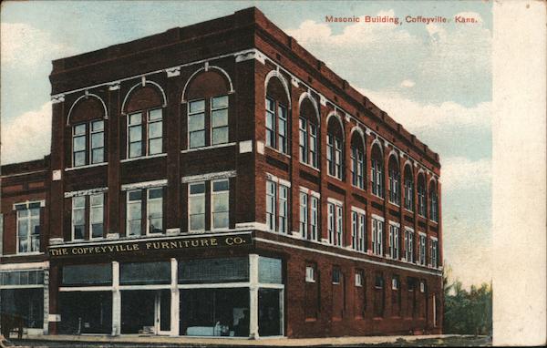 Masonic Building Coffeyville Kansas