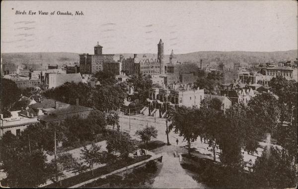 Birds Eye View Omaha Nebraska