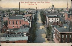 North Second Street from Union Trust Building Postcard
