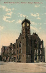 Denny Memorial Hall, Dickinson College Postcard